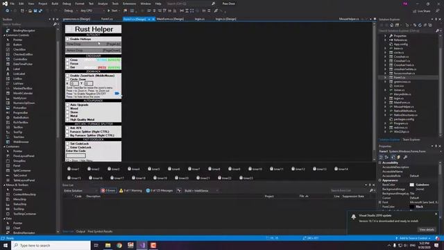 How To Make Rust Hack #2 | Rust Helper Source Codes