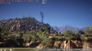 ? Intel Iris Xe Graphics G7 [96EU, 35W] - TC: Wildlands gameplay benchmarks (1080p)