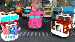 Canzone del camion!  | Veicoli per bambini | HeyKids Italiano