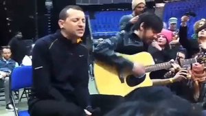 Голос Ангела - Честер Беннингтон.Акустика / The voice of the Angel is Chester Bennington. Acoustics