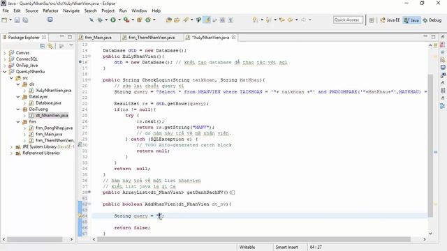 JAVA Kết nối sql server P6 смотреть онлайн