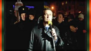 Донецк - 25.01.2014, митинг Партии Регионов в поддержку Януковича.