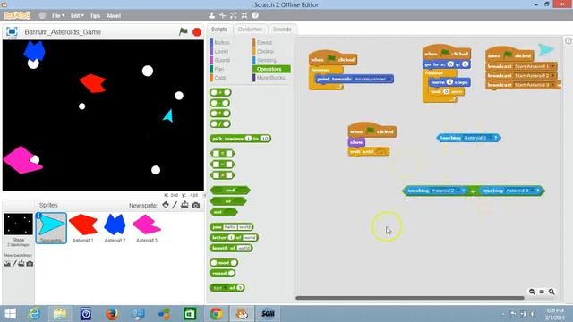 Scratch - Make an Asteroids Game - 11 - Killing Your Character смотреть онлайн