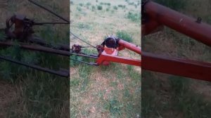 Касилка прицыпная трех бруска 6 метровоя