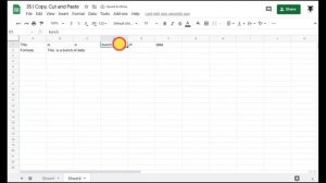 Google Sheets Copy, Cut and Paste The Complete Guide