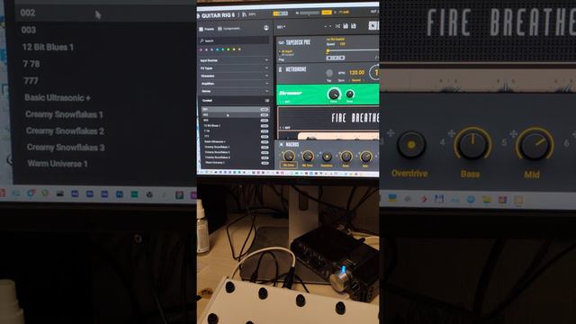 Переключение пресетов. Миди контроллер для Guitar Rig 6 Setup Program Change, Control Change. смотреть онлайн