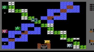 Battle City by Singularity (Battle City Hack) (NES, 1985) Уровень 18