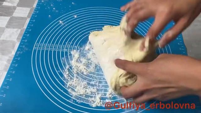 Булочки с посыпкой, қазақша рецепт.