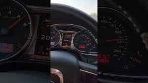 Ауди Q7 4.2. Разгон 101-242км/ч