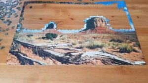 Puzzle #2. Castorland 1500 pieces puzzle Monument Valley, Arizona, USA