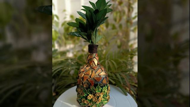 Tvamam Antique Flower Vase or Antique Bottle Art (10000013)