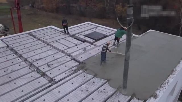 Несъёмная комбинированная опалубка  монолитных перекрытие MARKO-ГАЗОБЕТОН