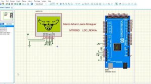 LCD NOKIA   Proteus 8 Professional   Schematic Capture 2020 06 19 18 15 36