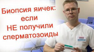 Биопсия яичек: если не получили сперматозоиды / Доктор Черепанов