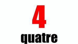 Learn French - Les chiffres 0 - 9