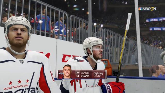 NHL 18 Stanley Cup Playoffs: Round 3 Game 3 - Washington Capitals vs New York Rangers
