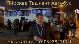 Масква Ташкент Автобус