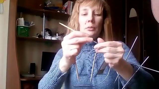 Как связать платье на спицах смотреть онлайн