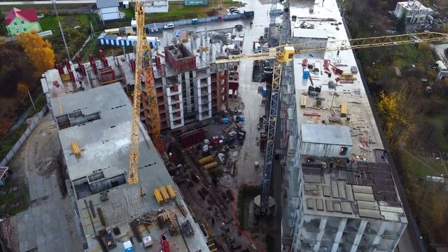 Жилой комплекс комфорт-класса «АЭРО» в Калининграде. Ноябрь 2023 #калининград #недвижимость#балтика смотреть онлайн