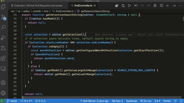 Source Control Tip 11: GitHub Pull Requests and Issues extension