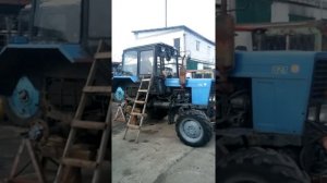 Глушитель-Искрогаситель на трактор МТЗ 892 и 82. Эксперимент продолжается
