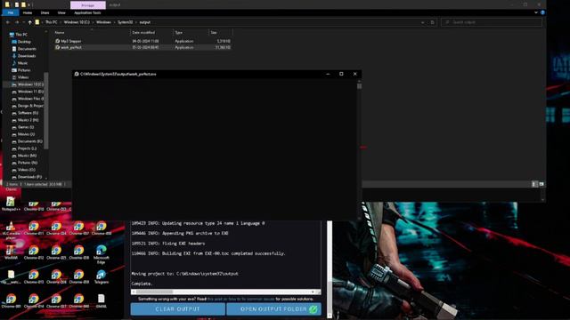 Convert py to exe from code to software with auto-py-to-exe смотреть онлайн