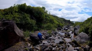 Камчатка на выживание|Поход по Камчатке| Переход горной реки вброд