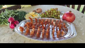 Креветки королевские копчёные.Коптим в своё удовольствие.