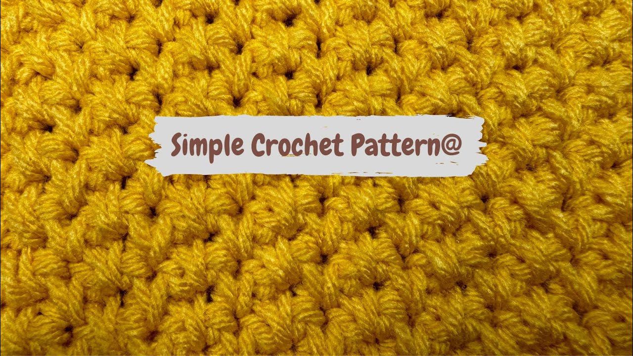 Amazing Crochet Pattern. Detailed Tutorial смотреть онлайн