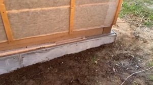 Цоколь из плоского шифера #строительство #стройка #bftech