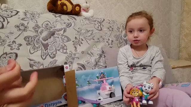 Щенячий патруль. Эверест.Скай. Игрушки. смотреть онлайн