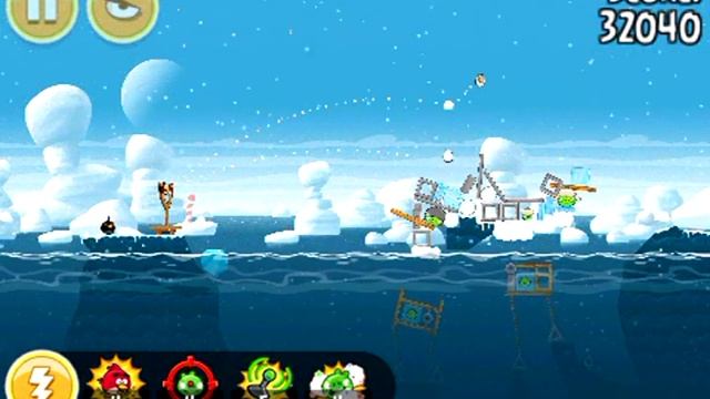 Angry Birds Seasons GamePlay Android смотреть онлайн