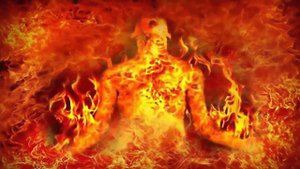 ЧТО БУДЕТ ЕСЛИ ЧЕЛОВЕК УПАДЕТ В ЛАВУ?