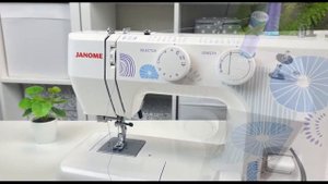 Janome XV-7. Заправка верхней нити