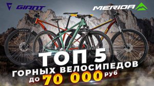 Лучшие горные велосипеды до 70 000 руб (2022) | Merida, Giant, Stels, Cube, Format