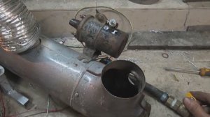 Печка от "Запорожца" переделка на газ