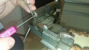 Открытие цилиндра Apecs