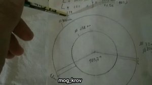 Усеченный конус ч.1 Развертка усечённого конуса.