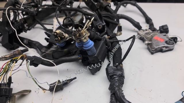 1jz ge vvti Crown Jzs 151 поставил и завел. Обзор запчастей,ремонт косы двс. Сборка электрики, тест смотреть онлайн