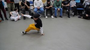 финал до 9 лет bboy Lil Dimon vs Kevin - "ALL OPTION" break dance battle