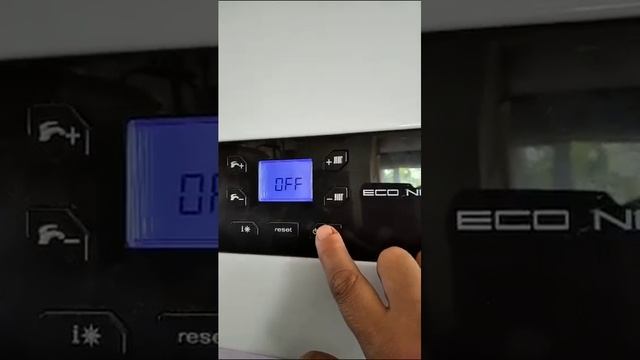 Baxi Eco Nova - нет индикации режима "зима"