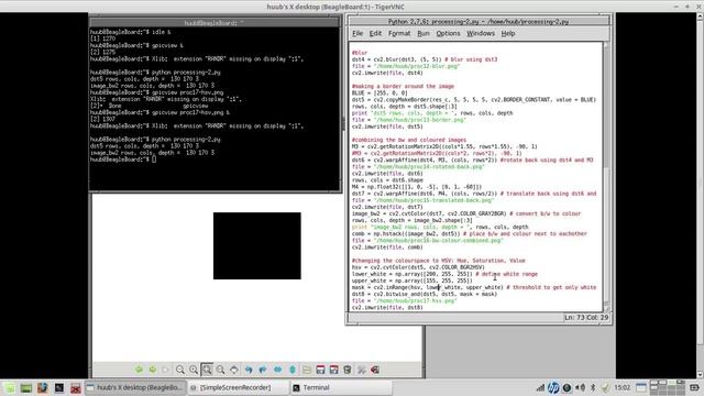 BeagleBoard Classic Rev. C4: screencast OpenCV #15 смотреть онлайн