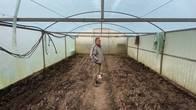 Большая самодельная металлическая теплица под плёнку смотреть онлайн