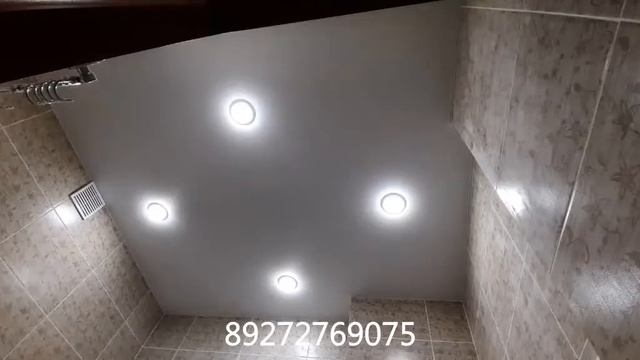 Монтаж потолка в санузле смотреть онлайн