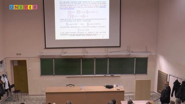 The Hamiltonian and Lagrangian structures of the Euler-Yang-Mills equations. Speaker: Tudor S.Ratiu смотреть онлайн