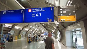 Электрички и поезда Франкфурта. Как пройти из аэропорта. S-Bahn Frankfurt airport trains