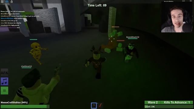 BATTLE THE STRONGEST ZOMBIES IN THE WORLD! (Roblox Zombie Rush) смотреть онлайн