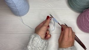 Как вязать в три нити из одной бобины