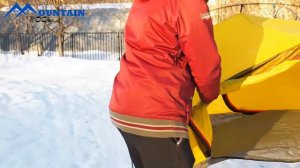 Установка палатки Normal Эльбрус 2 Si/Pu