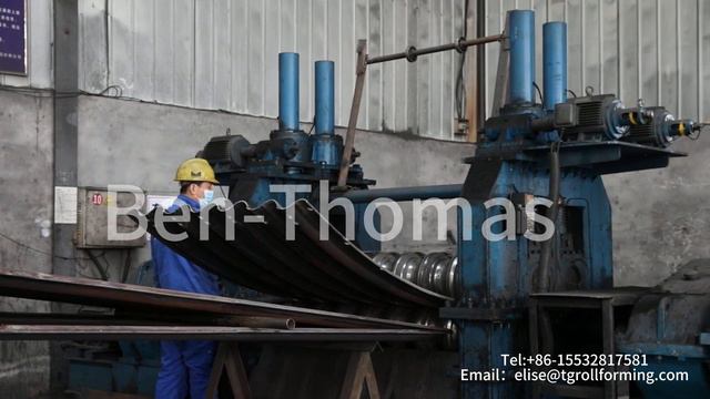 Автоматическая линия изготовления металлических гофрированных конструкций - кульверты смотреть онлайн